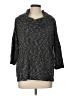 Ann Taylor LOFT Tweed Gray Pullover Sweater Size L - photo 1