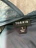 Torrid Blue Sleeveless Blouse Size 1X Plus (1) - photo 4