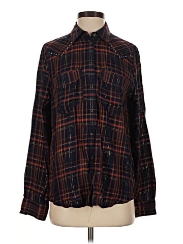 Express Long Sleeve Button-Down Shirt (view 1)
