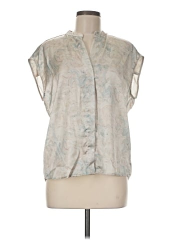 Elie Tahari Short Sleeve Blouse (view 1)