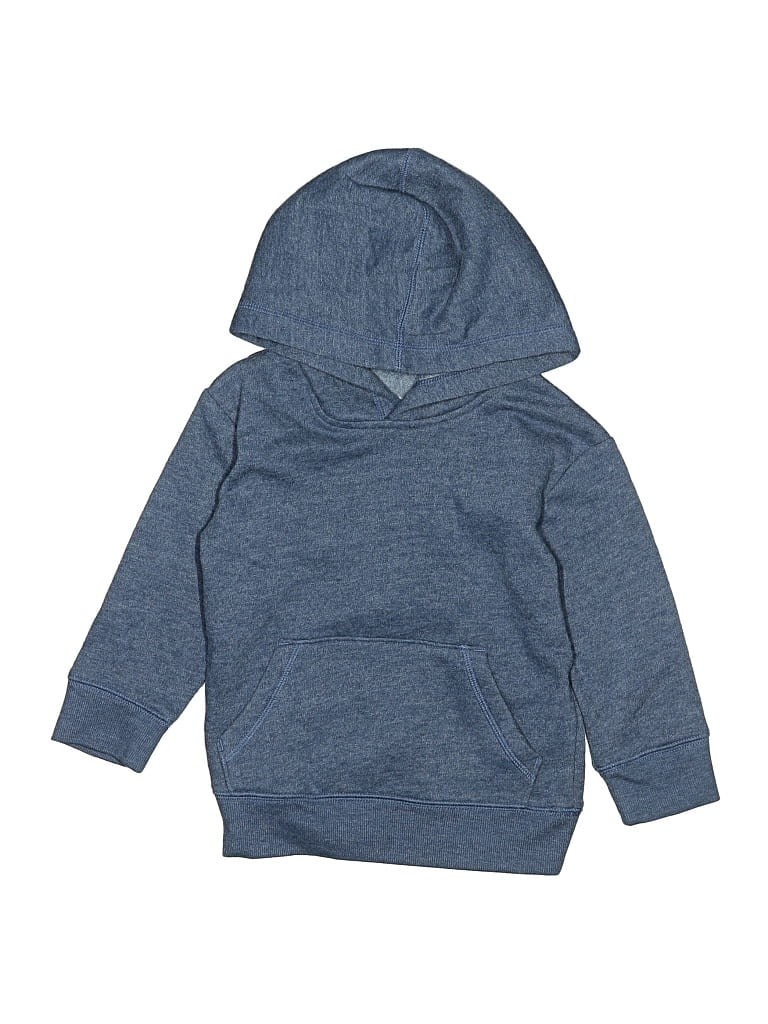 Pre-owned Jumping Beans Kids' Pullover Hoodie In Blue