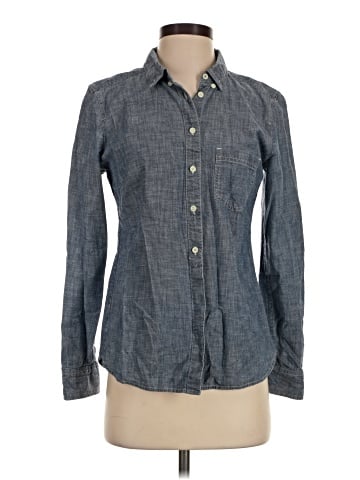 Gap Long Sleeve Button-Down Shirt (view 1)