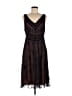 BCBGMAXAZRIA 100% Polyester Black Cocktail Dress Size 10 - photo 1