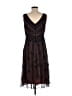 BCBGMAXAZRIA 100% Polyester Black Cocktail Dress Size 10 - photo 2