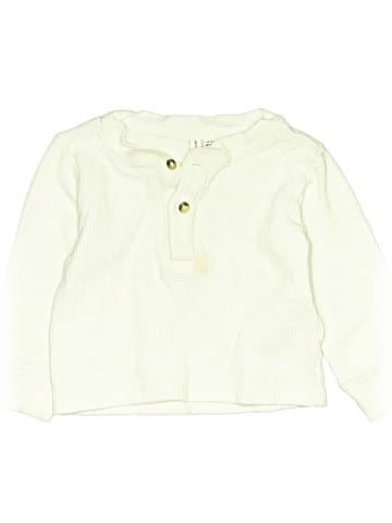Janie and Jack Long Sleeve Henley (view 1)