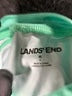 Lands' End Green Rash Guard Size 8 - photo 3