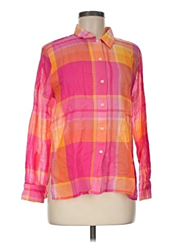 Liz Claiborne Long Sleeve Button-Down Shirt (view 1)