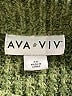 Ava & Viv Solid Green Pullover Sweater Size 3X - photo 7
