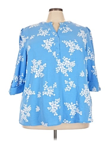 Kim Rogers 3/4 Sleeve Blouse (view 1)