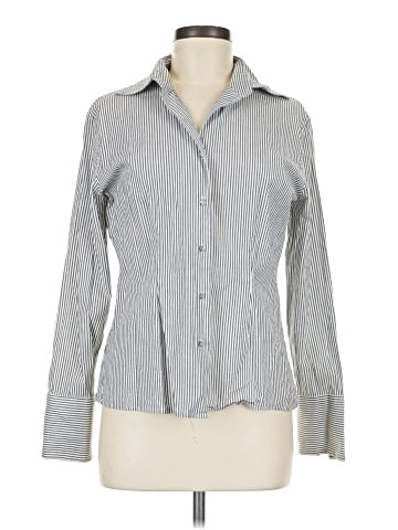 AK Anne Klein Long Sleeve Button-Down Shirt (view 1)
