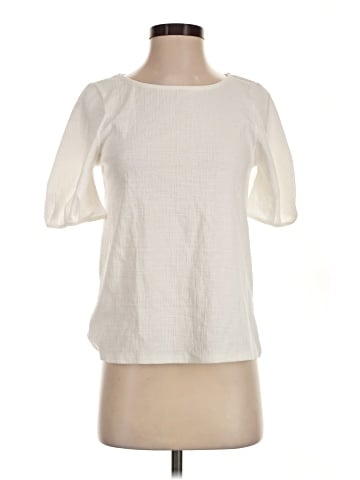 Green Envelope 3/4 Sleeve Top (view 1)