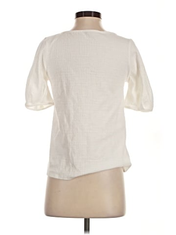Green Envelope 3/4 Sleeve Top (view 2)