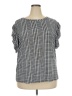 MadRag Gray Short Sleeve Blouse Size 2X (estimated) - photo 1