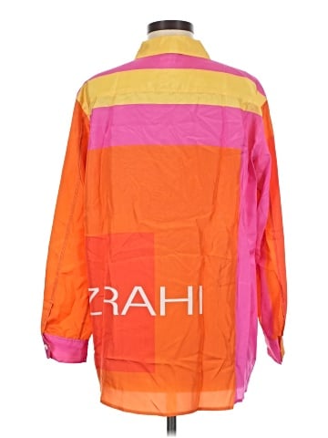 Isaac Mizrahi for Target Long Sleeve Silk Top (view 2)