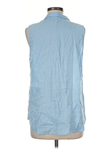 Equipment Sleeveless Button-Down Shirt (view 2)