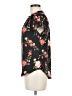 41Hawthorn 100% Polyester Floral Black Short Sleeve Blouse Size XS - photo 5
