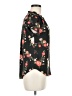 41Hawthorn 100% Polyester Floral Black Short Sleeve Blouse Size XS - photo 4
