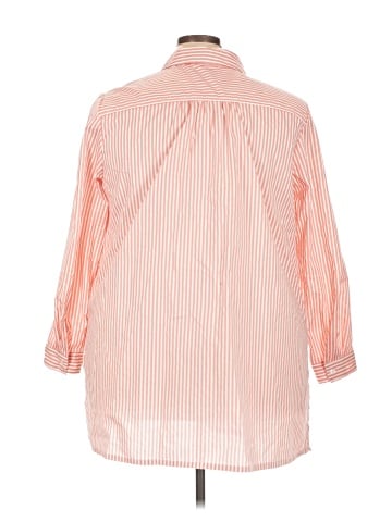 Roaman's Long Sleeve Button-Down Shirt (view 2)