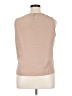 Notations 100% Polyester Tan Sleeveless Blouse Size XL - photo 2