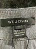 St. John Houndstooth Gray Wool Pants Size 8 - photo 7