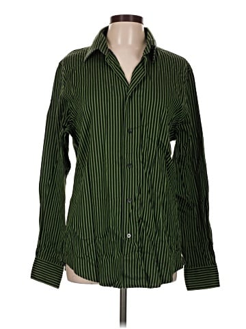 Express Long Sleeve Button-Down Shirt (view 1)