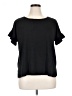 Max Studio Black Short Sleeve T-Shirt Size 1X - photo 1