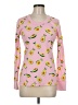 Hanna Andersson 100% Organic Cotton Print Pink Pullover Sweater Size M - photo 1