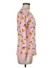 Hanna Andersson 100% Organic Cotton Print Pink Pullover Sweater Size M - photo 4