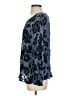 Sundance Blue Long Sleeve Blouse Size S - photo 5