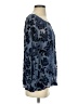 Sundance Blue Long Sleeve Blouse Size S - photo 4