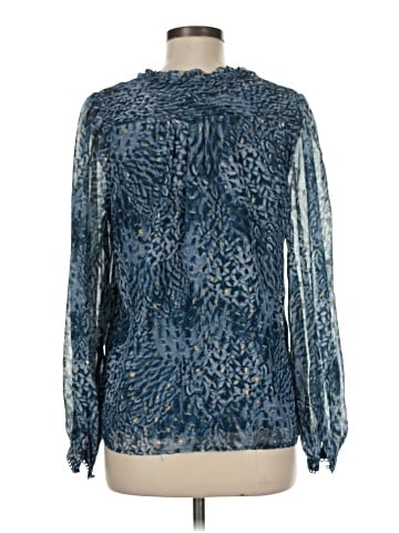 Aqua Long Sleeve T-Shirt (view 2)