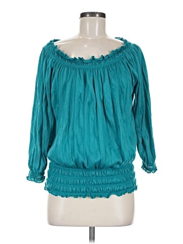 Allison Brittney 3/4 Sleeve Blouse (view 1)