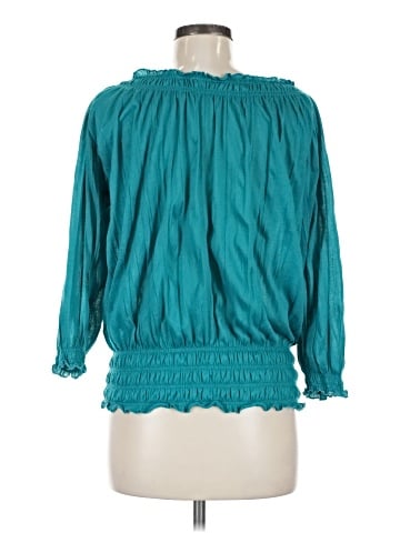 Allison Brittney 3/4 Sleeve Blouse (view 2)