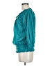 Allison Brittney 100% Polyester Teal 3/4 Sleeve Blouse Size M - photo 5