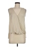 Olive and Oak 100% Polyester Ivory Sleeveless Blouse Size M - photo 1