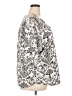 Cathy Daniels 100% Rayon Silver 3/4 Sleeve Blouse Size 2X - photo 4