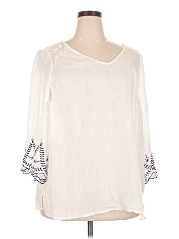 Westport 3/4 Sleeve Blouse (view 1)