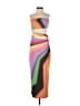 AFRM Graphic Purple Cocktail Dress Size M - photo 1