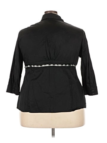 Apt. 9 3/4 Sleeve Button-Down Shirt (view 2)