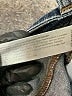 Eileen Fisher Chevron-herringbone Blue Jeans Size 8 - photo 8