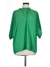 Shein 100% Polyester Green 3/4 Sleeve Blouse Size 12 - photo 1