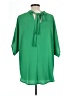 Shein 100% Polyester Green 3/4 Sleeve Blouse Size 12 - photo 2