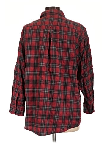 Elizabeth and James Long Sleeve Button-Down Shirt (view 2)