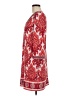 Laundry by Design 100% Polyester Paisley Red Casual Dress Size 8 - photo 5