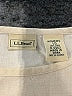 L.L.Bean 100% Linen Ivory Short Sleeve Blouse Size L - photo 7