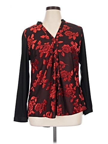 New Directions 3/4 Sleeve Blouse (view 1)