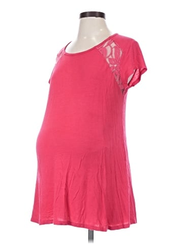 Pink Blush Short Sleeve T-Shirt (view 1)
