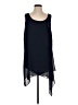 Soft Surroundings 100% Polyester Blue Sleeveless Blouse Size S - photo 1