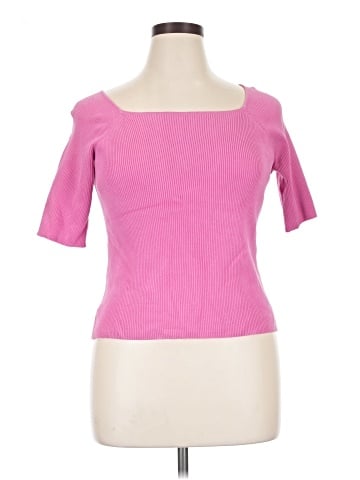 City Silk Short Sleeve Top (view 1)