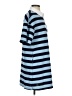 Aureum Stripes Blue Casual Dress Size S - photo 4
